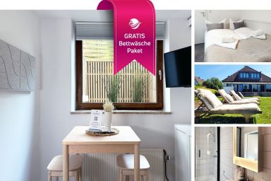 Mini-Appartement im Souterrain mit gratis Bettwäsche - Ideal für eine Nacht - Charmante Mini-Ferienwohnung inkl. Gratis Bettwäsche-Paket im Untergeschoss