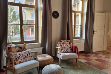 Kaiserliches Postamt - Charmantes 1-Zimmer-Apartment (28 m²) für 2 Personen mit WLAN, Hund willkommen