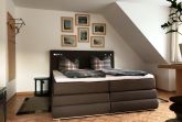 Schlafbereich. Doppel-Boxspringbett
