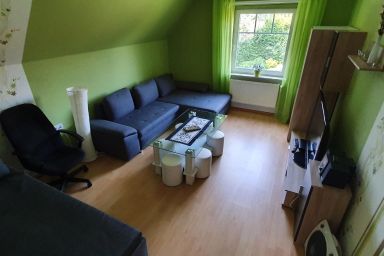 Ferienwohnung in der ersten Etage mit großer Dachterrasse