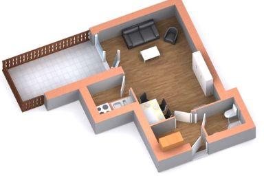 Maack "Haus Hafenromantik" - Ferienwohnung Strandläufer - 15005