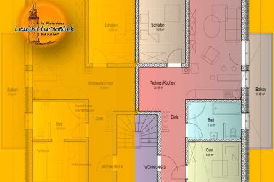 Ferienhaus Leuchtturmblick - WE3