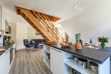 F: Lotsenberg Apartments mit 8 Ferienwohnungen mit Sauna - Haus B - Whg 04 mit Balkon