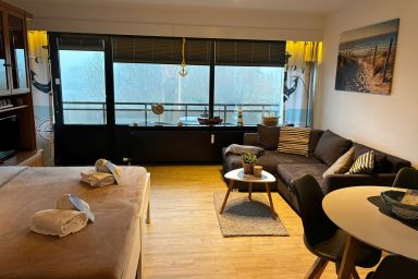 Residenz Jan am Strand - JAN-1.08 - Ferienwohnung mit Balkon und Deichblick