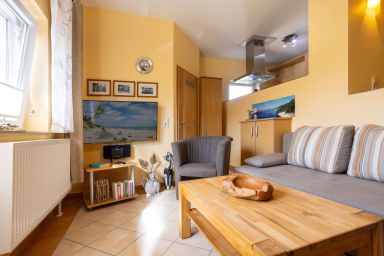 Ferienwohnungen mit Terrasse in Sellin zum Südstrand - Ferienhaus 01 mit Kamin und Terrasse