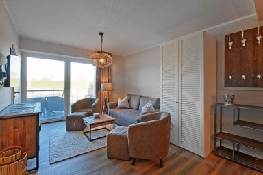 Ferien auf Krautsand GmbH - Elbaussicht Appartement D2 R2 - Südterrasse