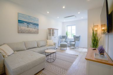 NordstrandBlue Ferienwohnungen - Sonnenterrasse - Helle & moderne Ferienwohnung am Meer