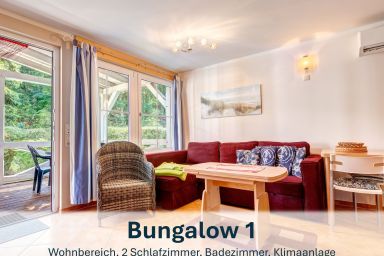 Korswandt, Ostseebungalow B1-B2 - Bungalow 1