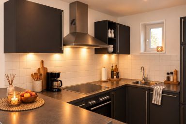3 Raum Ferienwohnungen-direkt an der Promenade - 3 Zimmer Ferienwohnung mit Terrasse