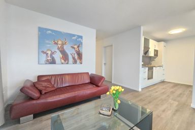 Ferienwohnung Norder Hafen mit herrlichem Blick auf das Wasser