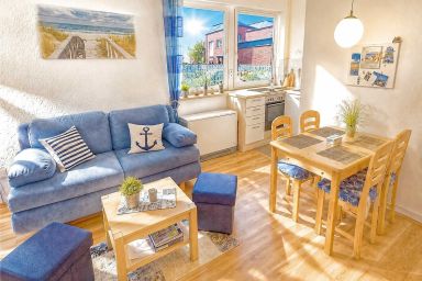 3-Sterne Ferienwohnung Deichgraf A-8, Nordsee  Burhave mit Balkon, Parkplatz, Pool & Sauna, WLAN
