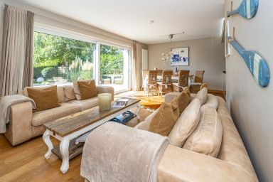Winterhuus - Traumhaftes Ferienhausteil mit Garten und Sauna im Süden von Westerland.