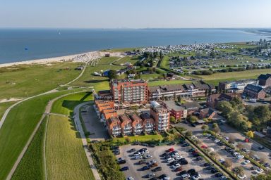 Hus Inselkieker - Ferienwohnung an der Nordsee mit Balkon, Meerblick und direktem Strandzugang