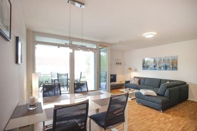 DünenResort Binz - Schönes Apartment mit sonnigem Balkon und Fußbodenheizung - nur 150 m zum Strand
