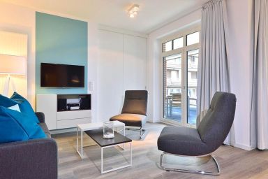 Aparthotel Anna Düne - Hochwertiges Apartment an der Nordsee mit sonniger, großer Loggia in Südlage