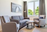 Wohn-/Essbereich mit Doppelschlafcouch