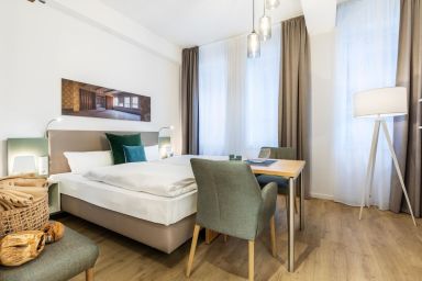 Ferienapartments am Krusespeicher - Modernes, haustierfreies Apartment in toller Lage am Alten Hafen von Wismar