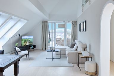 TECHTs  Apartmenthaus - Maisonette-Apartment „Meerzeit“ – stilvoll wohnen am Timmendorfer Platz