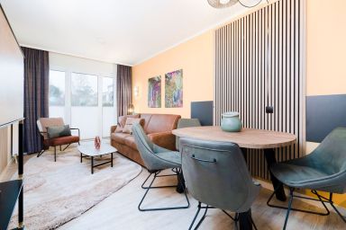 Das Solaris - Lichtdurchflutete Ferienwohnung im Herzen von Grömitz – nur 200 m bis zum Strand