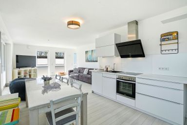 Glücksinsel Norddeich - 70qm Ferienwohnung für bis zu 2 Personen mit Garten und Spielplatz in Norddeich!