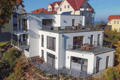 Villa Bergfrieden Terrassenhaus - toller Blick auf das Nordperd - Villa Bergfrieden Terrassenhaus FeWo 03