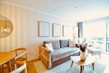 Uferglanz Scharbeutz - Meerblick-Ferienwohnung für 3 Personen, nur 60 m zum Strand in Scharbeutz