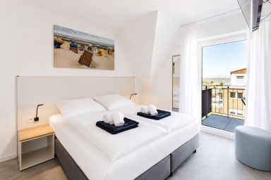 MEERholung - MEERholung FeWo 4.8 – Modernes Penthouse auf 2 Ebenen, strandnah, mit Meerblick