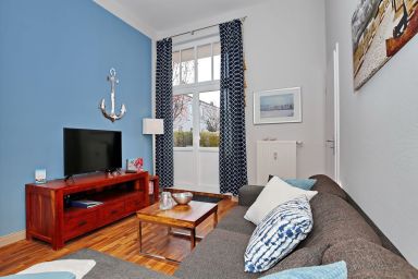 Haus am Park - 55m² Wohnung für 4 Personen und Hund mit Terrasse