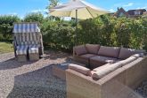 Terrasse. Lounge trifft Strandkorb