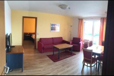 Gemütliche Ferienwohnung nah am Strand und mit herrlichem Blick auf die Marina
