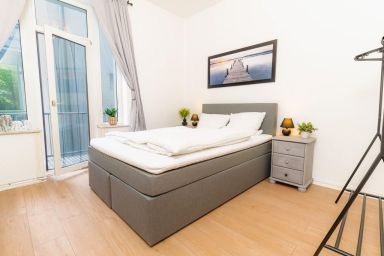 Appartement "Koje St. Jürgen" mit Balkon