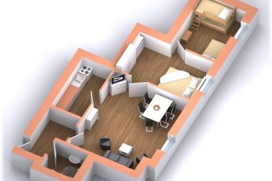 Maack "Haus Hafenromantik" - Ferienwohnung Black Pearl - 15305