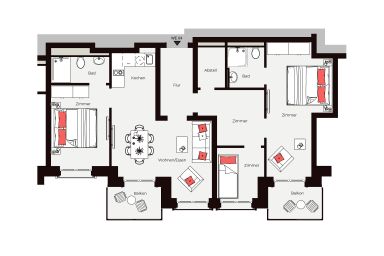 Gezeiten Suites - Gezeiten Suites No. 11 097/101