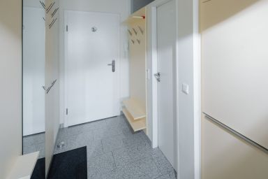 Ferienwohnung Sonnengelb mit Nordseeblick - Ferienwohnung, 43 qm, 1 Schlafzimmer, Balkon, max. 2 Personen