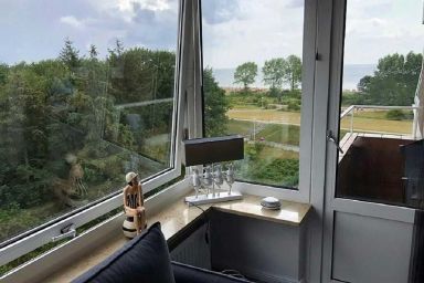 App. Strandnest mit Meerbl., mit Strandkorb am nahen Strand - Appartement mit 1 SZ und Schlafsofa - Aufbettung 3. P.