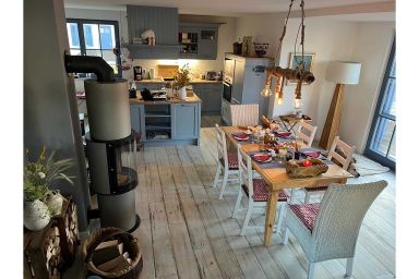 Ferienhaus Silbermöwe mit Sauna, Kamin & hundefreundlich - Ferienhaus Silbermöwe-136 qm mit Sauna, Kamin & 2 Terrassen