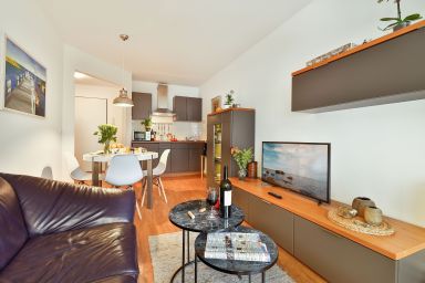 Haus Meeresblick - A1.02: 40m², 2-Raum, 3 Pers., Balkon, WLAN, Hund