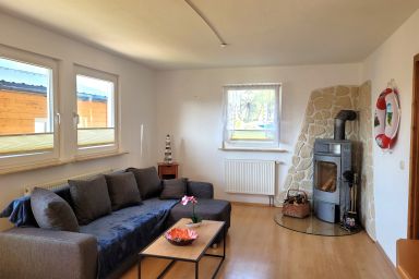 Ferienhäuser Sundperle - nur 500 Meter bis zum Strand - Kleines Ferienhaus mit Kamin