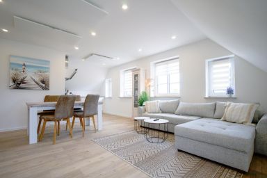 NordstrandBlue Ferienwohnungen - Himmelreich - Helle & moderne Ferienwohnung am Meer