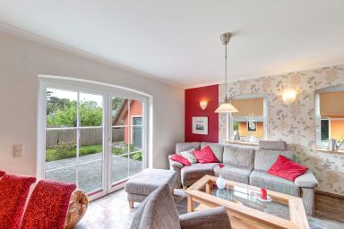 Reetgedecktes Ferienhaus Seeblick mit Kamin - Ferienhaus mit Kamin