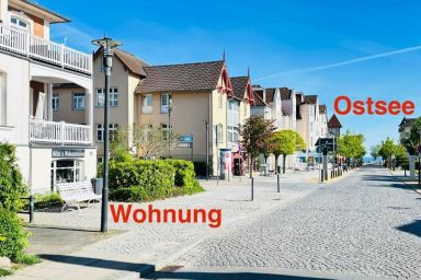 Appartements in Kühlungsborn-West - (94) 2- Raum- Appartement-Hermannstraße 20