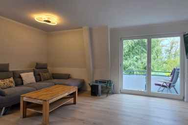 Ferienwohnung A3 - Strandnahe Lage - (84 m²) - drei Balkone und zwei Schlafzimmer mit WLAN