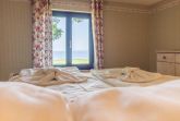 Schlafzimmer mit Blick auf die Ostsee