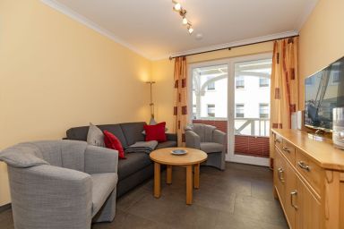Apartment-Residenz Ostseestrand - Ferienwohnung an der Ostsee mit Balkon mit Blick bis zum Meer und Saunanutzung