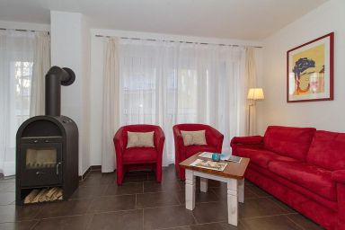 Strandpark Graal-Müritz - Apartment mit Kamin, Whirlbadewanne & toller, großer Terrasse - 100 m zum Strand
