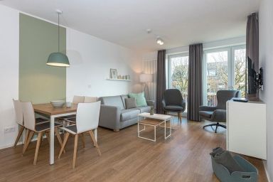 Apartmentvilla Anna See - Helles Familienapartment in Strandnähe mit sonniger Loggia & Sauna im Haus!
