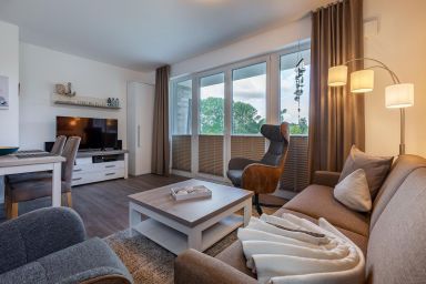 Aparthotel Ostseeallee - Tolles Familien-Apartment mit Balkon; Spielplatz und Saunabereich in der Anlage!