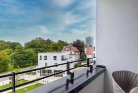 Ãberdachte Loggia in Ost-Lage