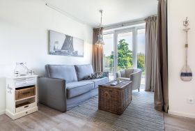 Wohn-/Essbereich mit Doppelschlafcouch