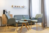 Wohn-/Essbereich mit Einzelschlafcouch